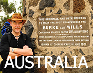 Australia - Retracing the steps of Burke & Wills