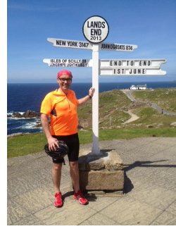 Mike Laird at Land's End