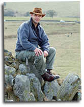 Mike on Hadrian's Wall